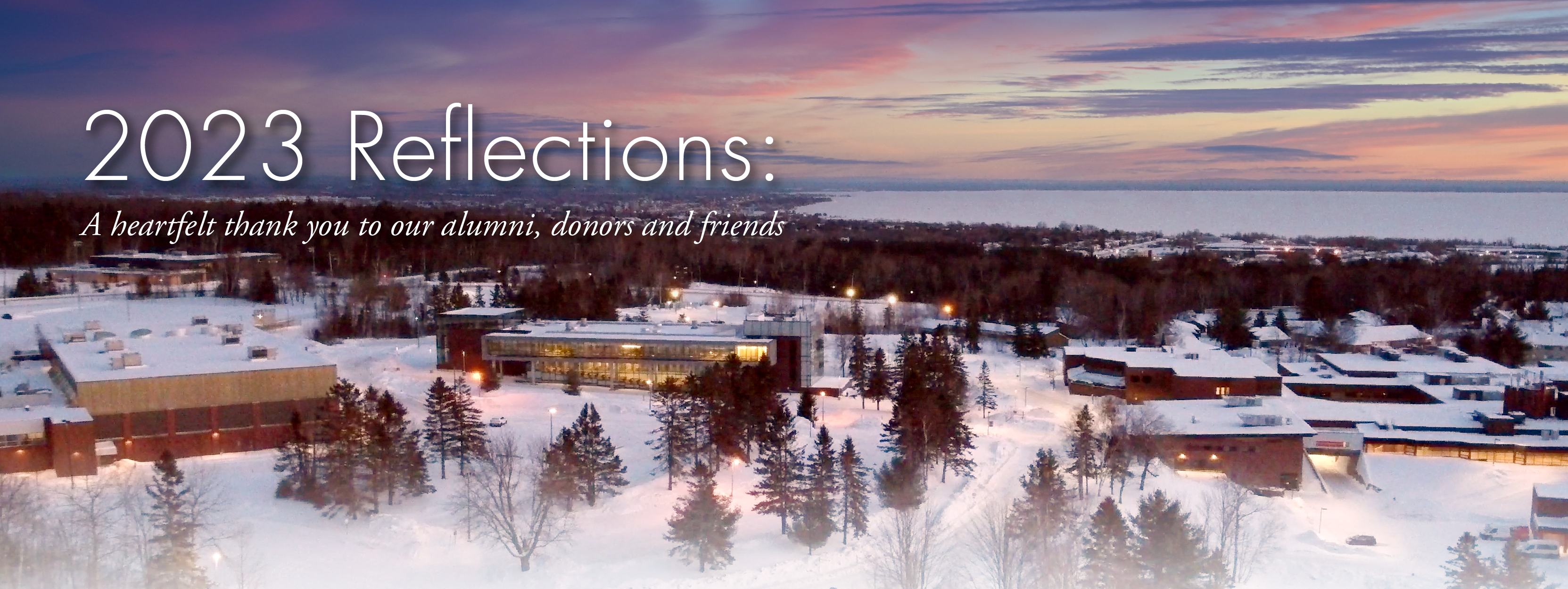 2023 Reflections: A heartfelt thank you to our alumni, donors and friends