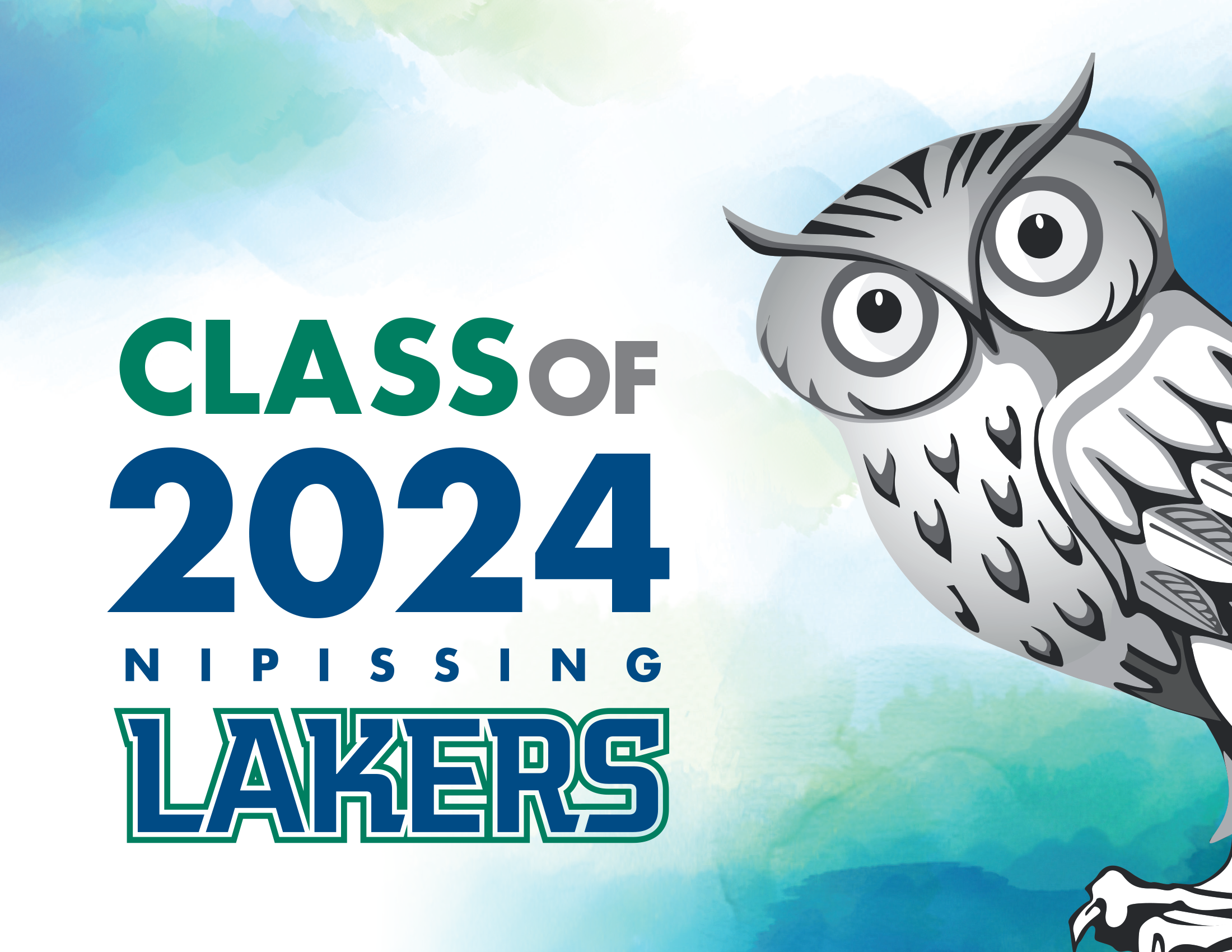 Class of 2024 Lakers Owl sign