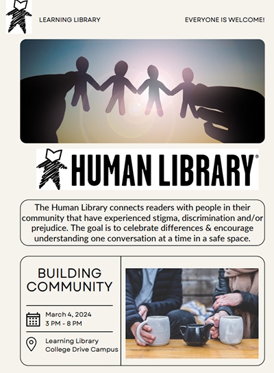Human Library event poster