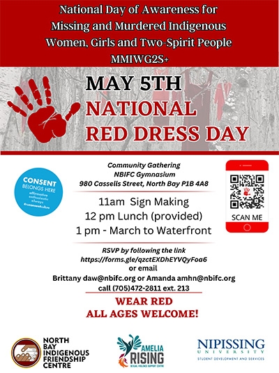 Red Dress Day | Nipissing University