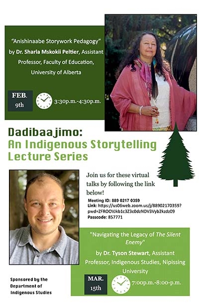 Dadibaajimo Indigenous Storytelling Lecture Series