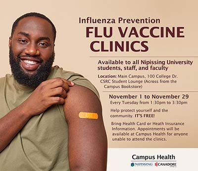 Flu Vaccine Clinic poster