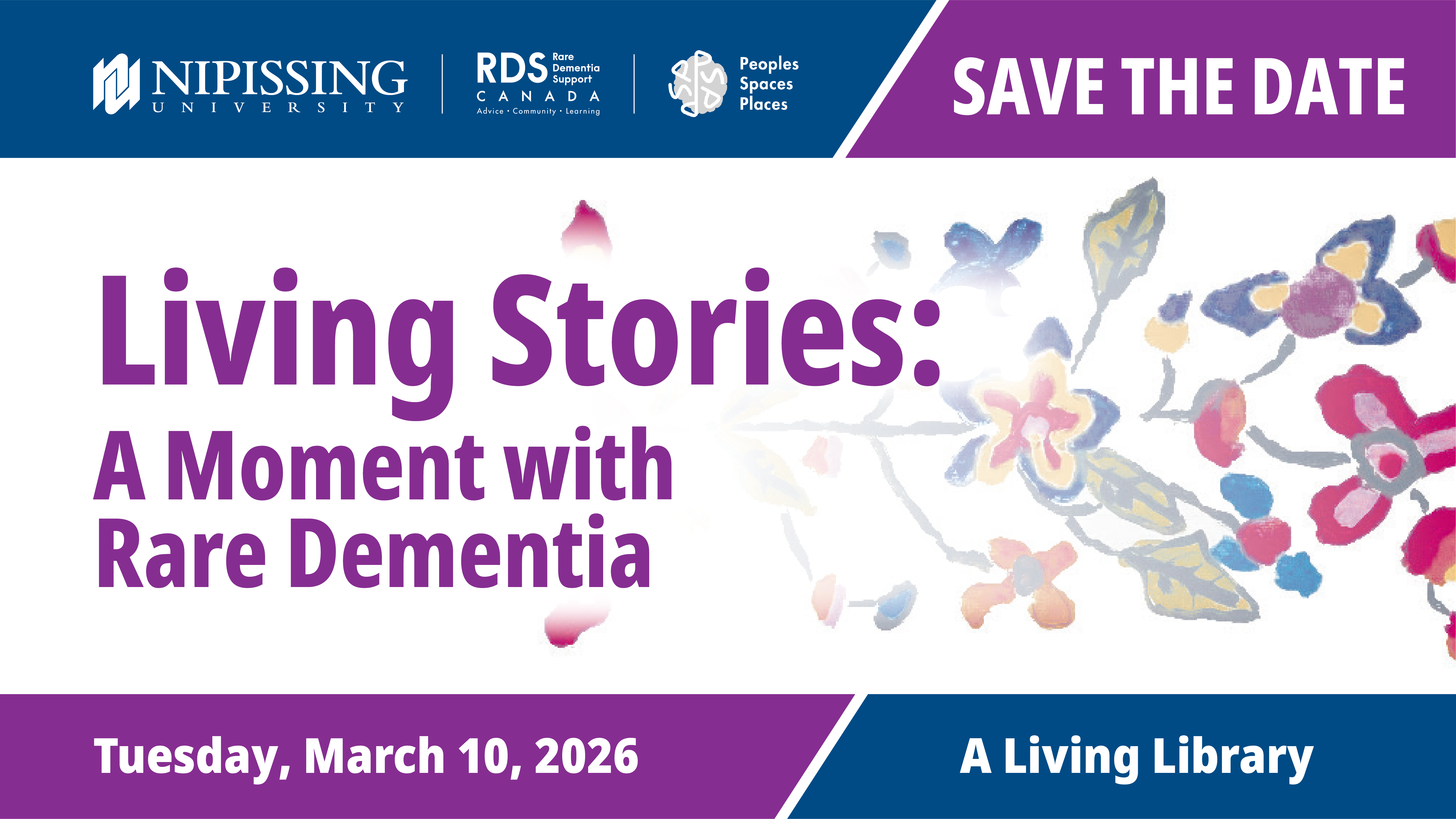 Living Stories Save the Date Banner Image