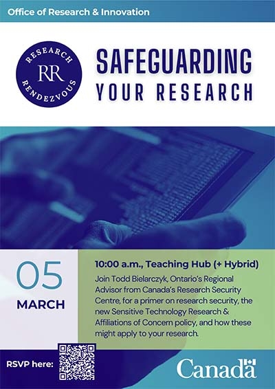 Safeguarding Your Research poster