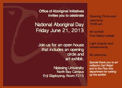 Photo of National Aboriginal Day event details