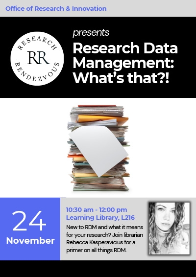 Research Data Management: What's that?!
