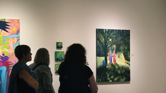 Gallery exhibitions in North Bay during Homecoming weekend