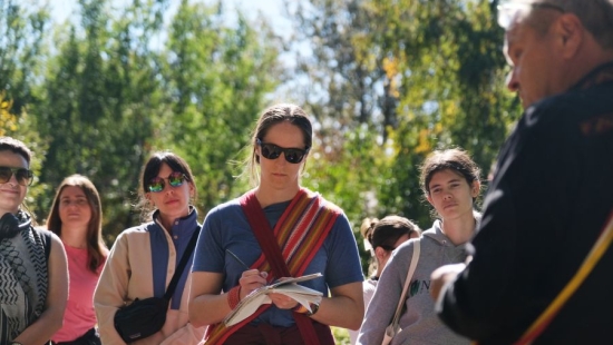 Medicine walk during NU Homecoming 2025