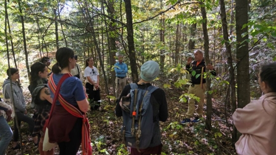 Medicine walk during NU Homecoming 2025