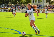 Laker soccer player on the field