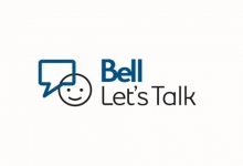 Bell let's talk logo