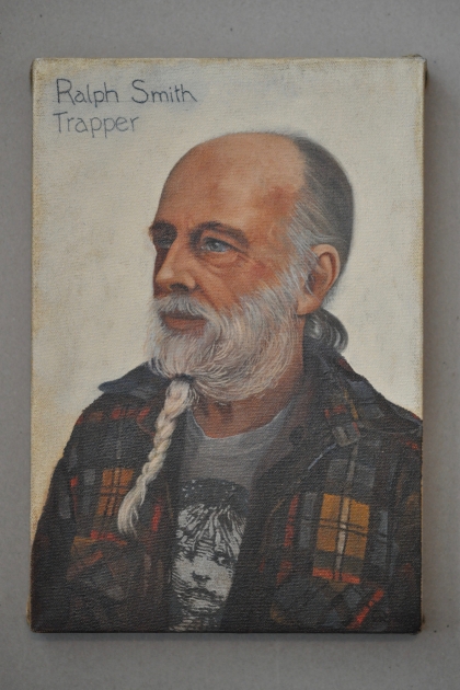 Ralph Smith: Trapper, oil on canvas